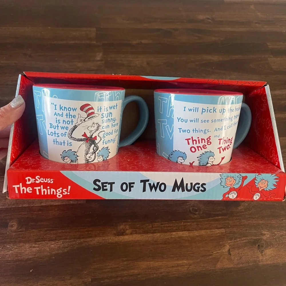 New Dr Seuss Collectors mugs or children’s mugs brand‎ new in box ❤️💙